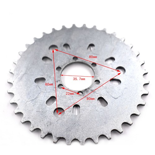 Tooth sprocket for - tooth, 2